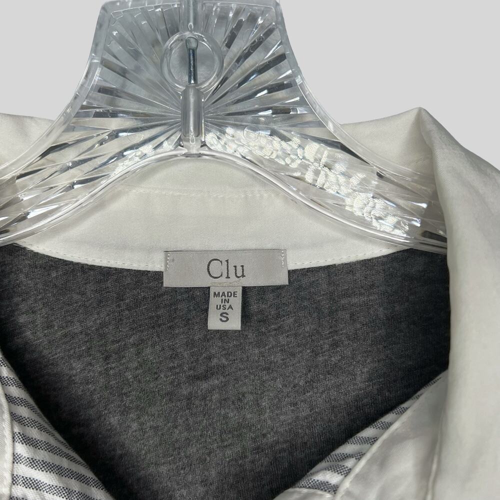 Clu Striped Button Down Blouse - image 3